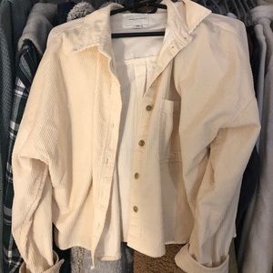 Cordoury button down/jacket